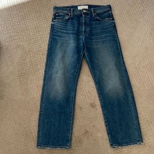 MOTHER denim the Ditcher crop